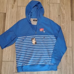 Chaps mens half zip hoodie